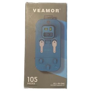 Veamor 105 Pieces All-In-One Picture Hanging Tool Kit